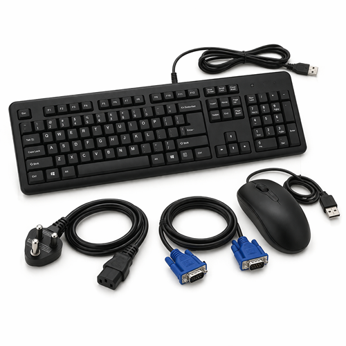 USB keyboard, Mouse & Cables